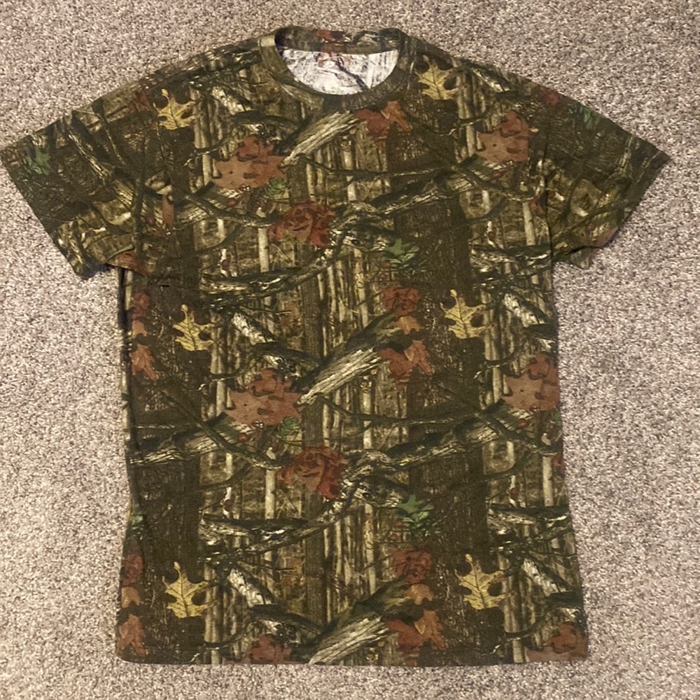 Mossy Oak Camouflaged Mens Shirt